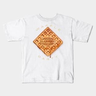 Waffle Party Kids T-Shirt